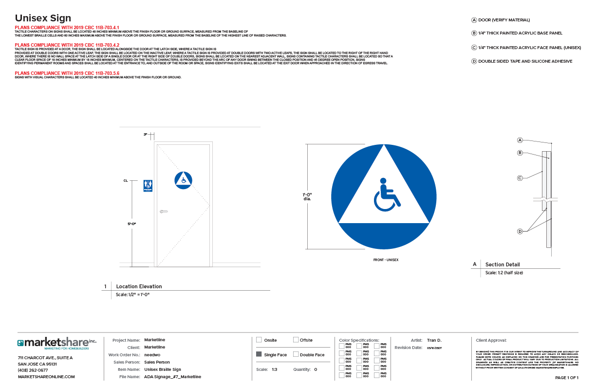 Unisex Door