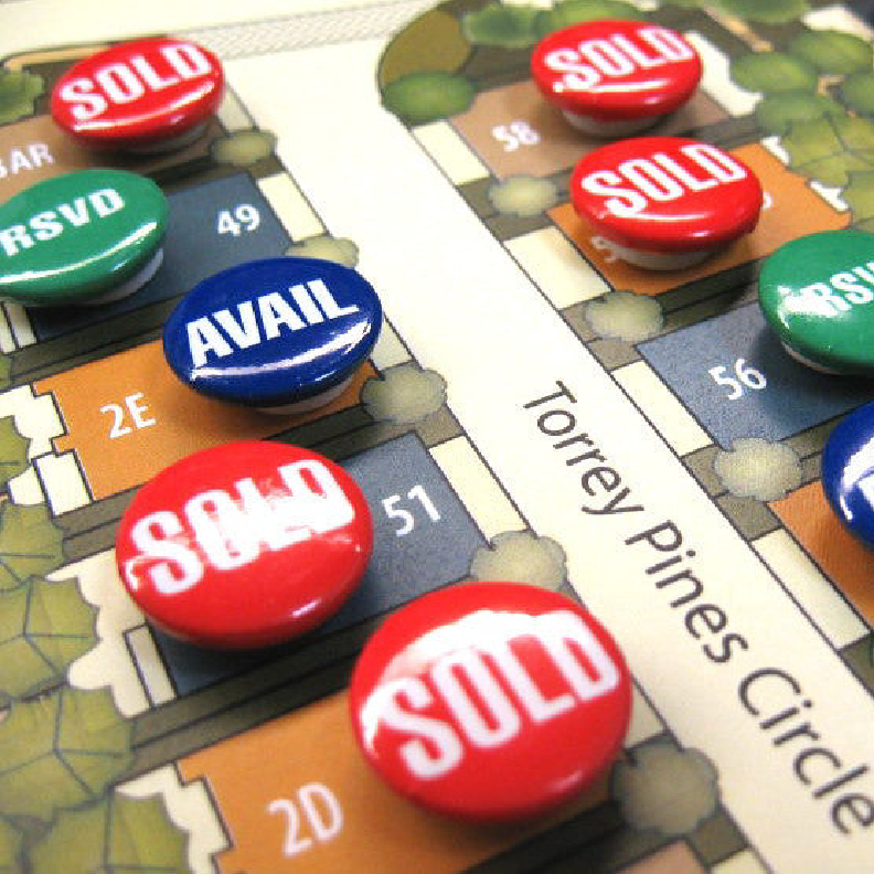 SOLD Metal Button