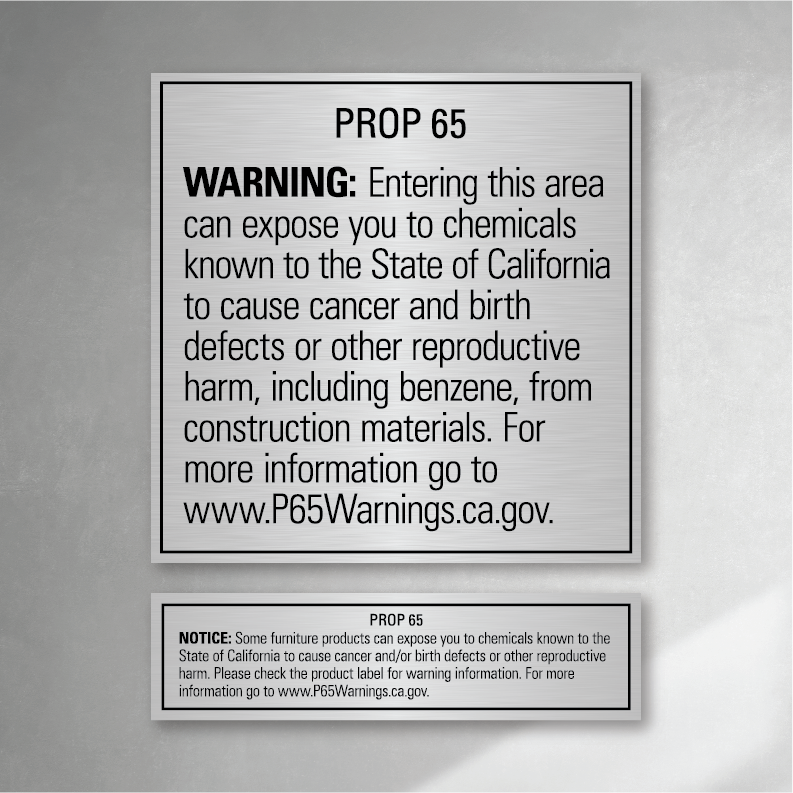 California measure 65 outlet