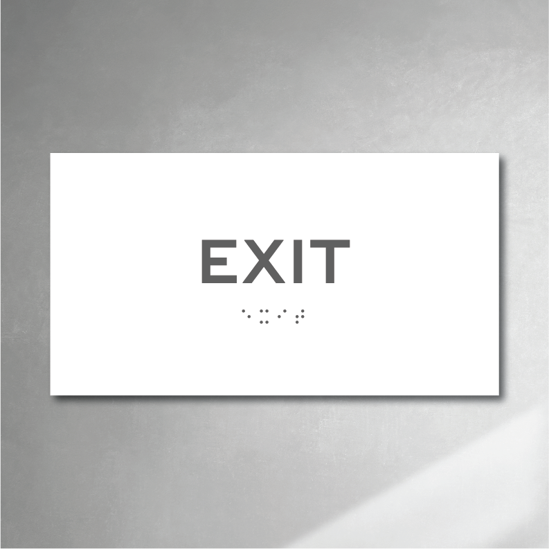 ADA Exit Sign