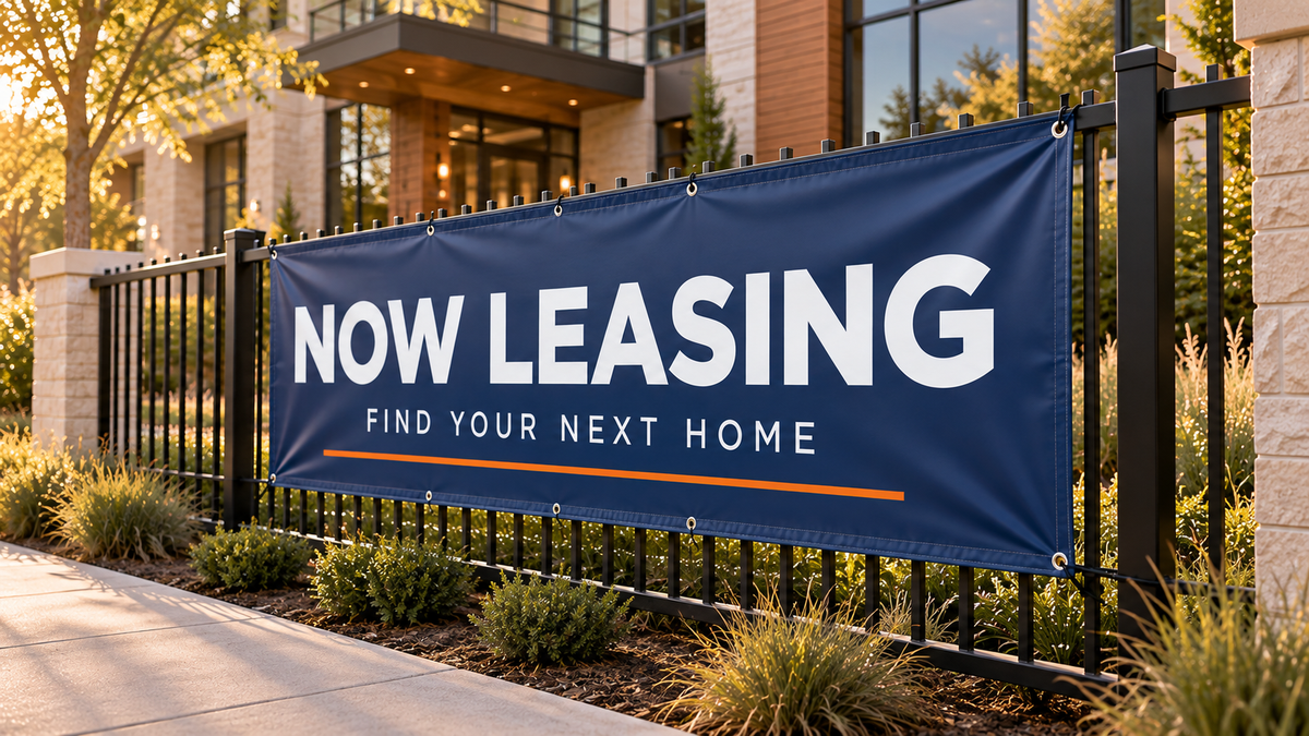 Custom vinyl banner
