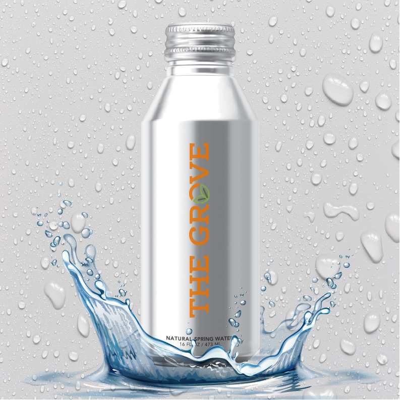 Custom Aluminum Bottled Water