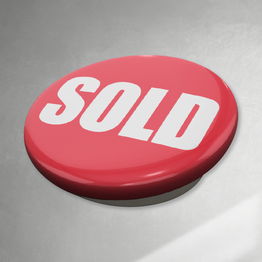 SOLD Metal Button