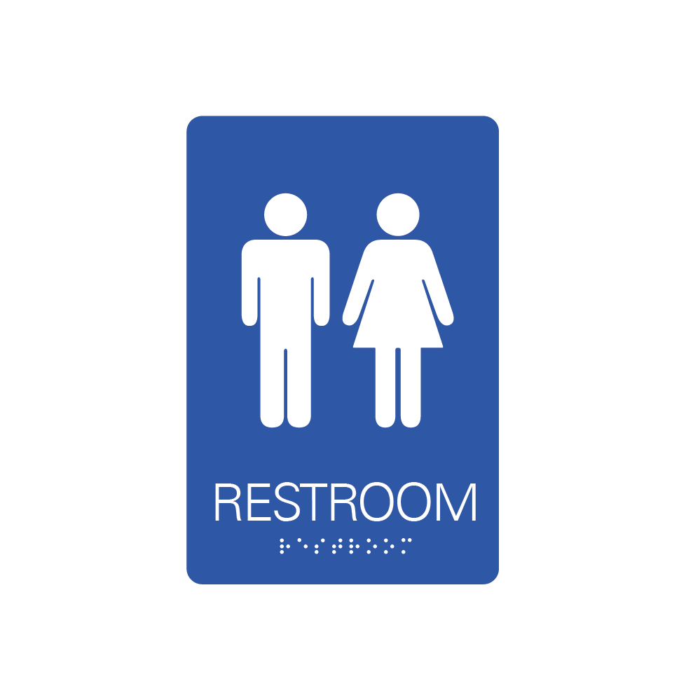 Restroom Signs - Unisex